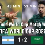 Argentina VS Saudi Arabia