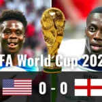 England Vs USA Results