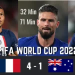 France Vs Australia Match Results