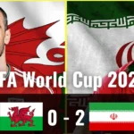 Wales Vs Iran results